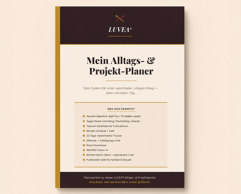 LUVEA® Alltags- & Projekt-Planer