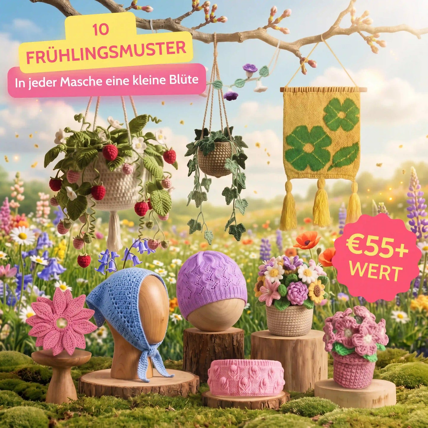 Frühlingsblüten – 10-teiliges MusterBundle