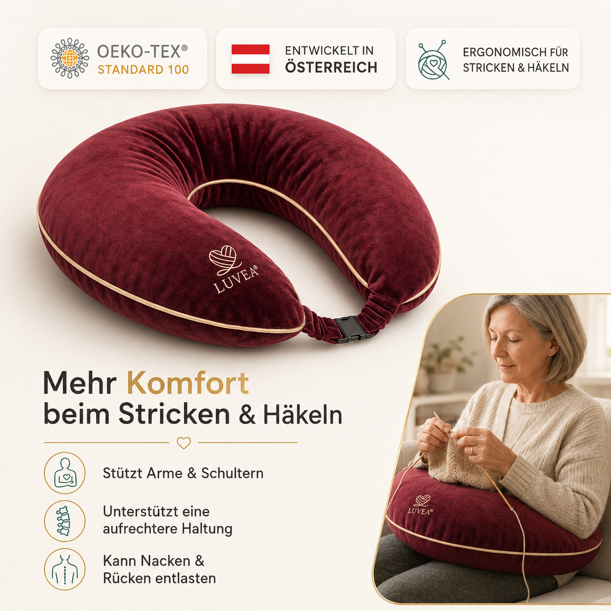 LUVEA® Kissen – Das Original