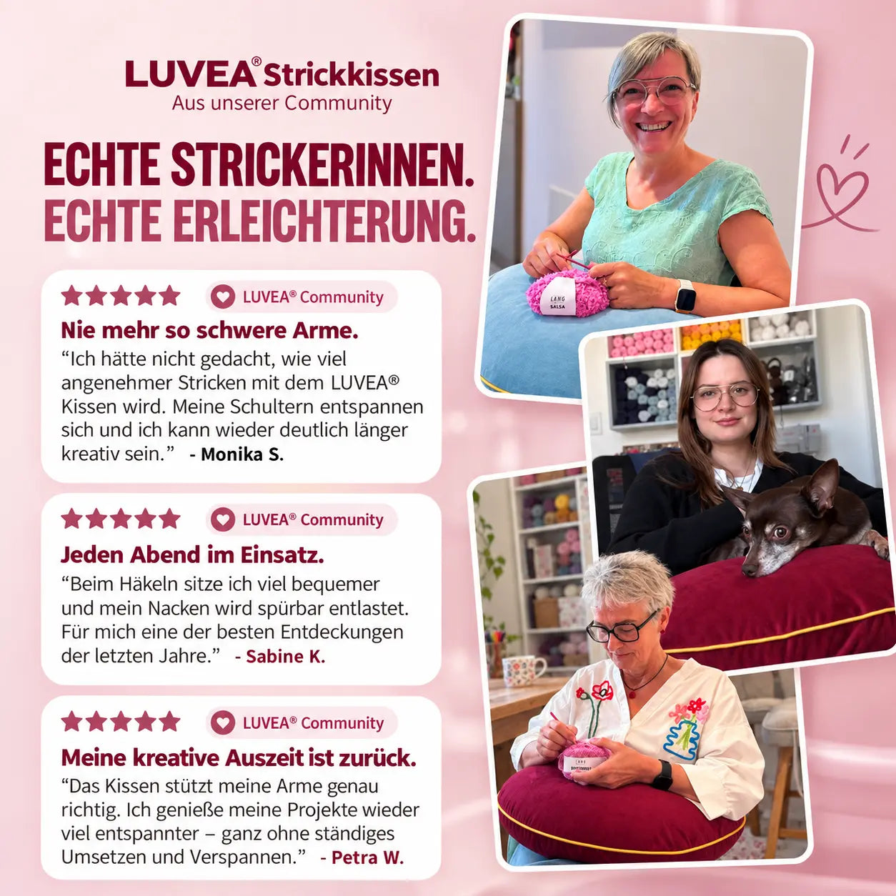 LUVEA® Kissen – Das Original
