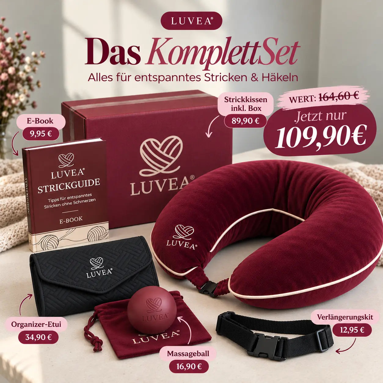 LUVEA® Kissen – Das Original