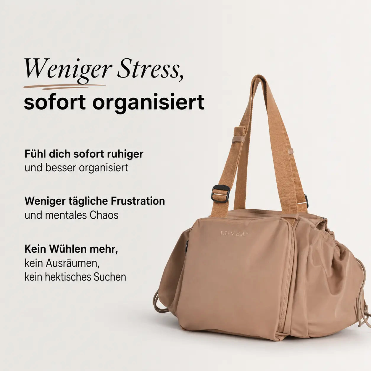 LUVEA® Alltags- & Projekttasche 2.0