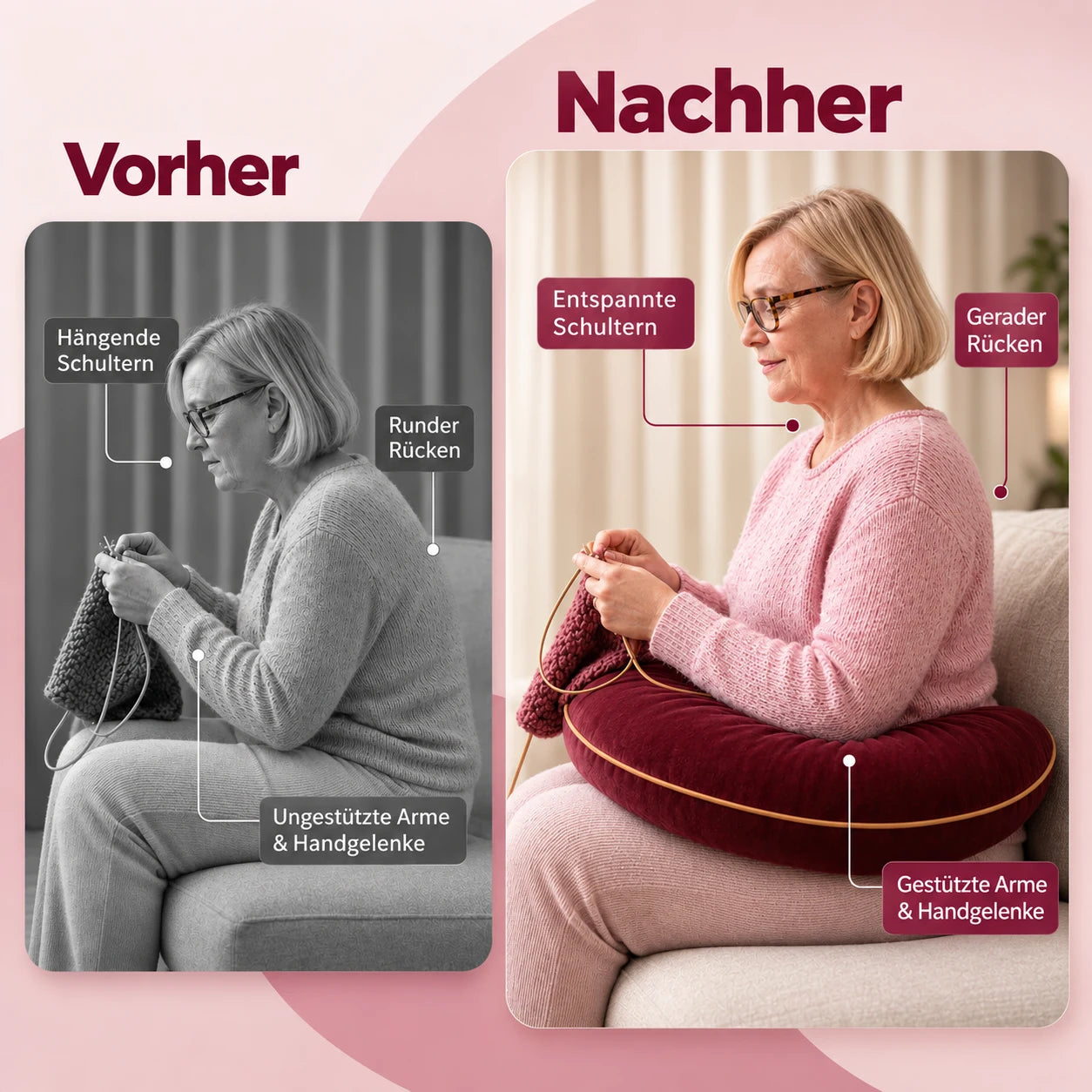 LUVEA® Kissen – Das Original