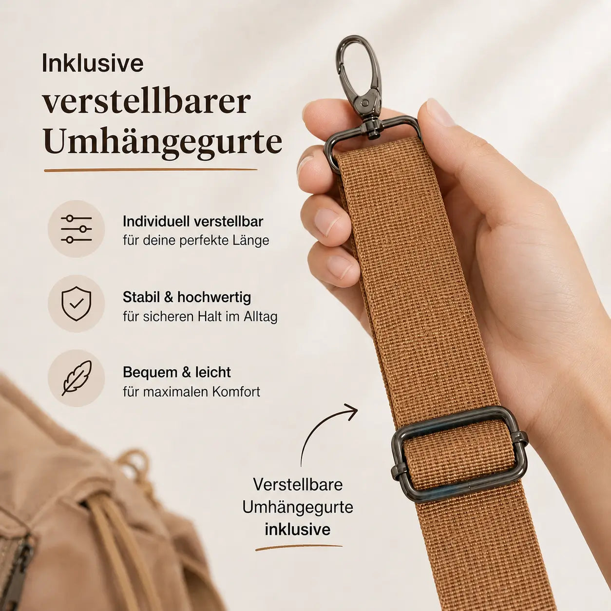 LUVEA® Alltags- & Projekttasche 2.0