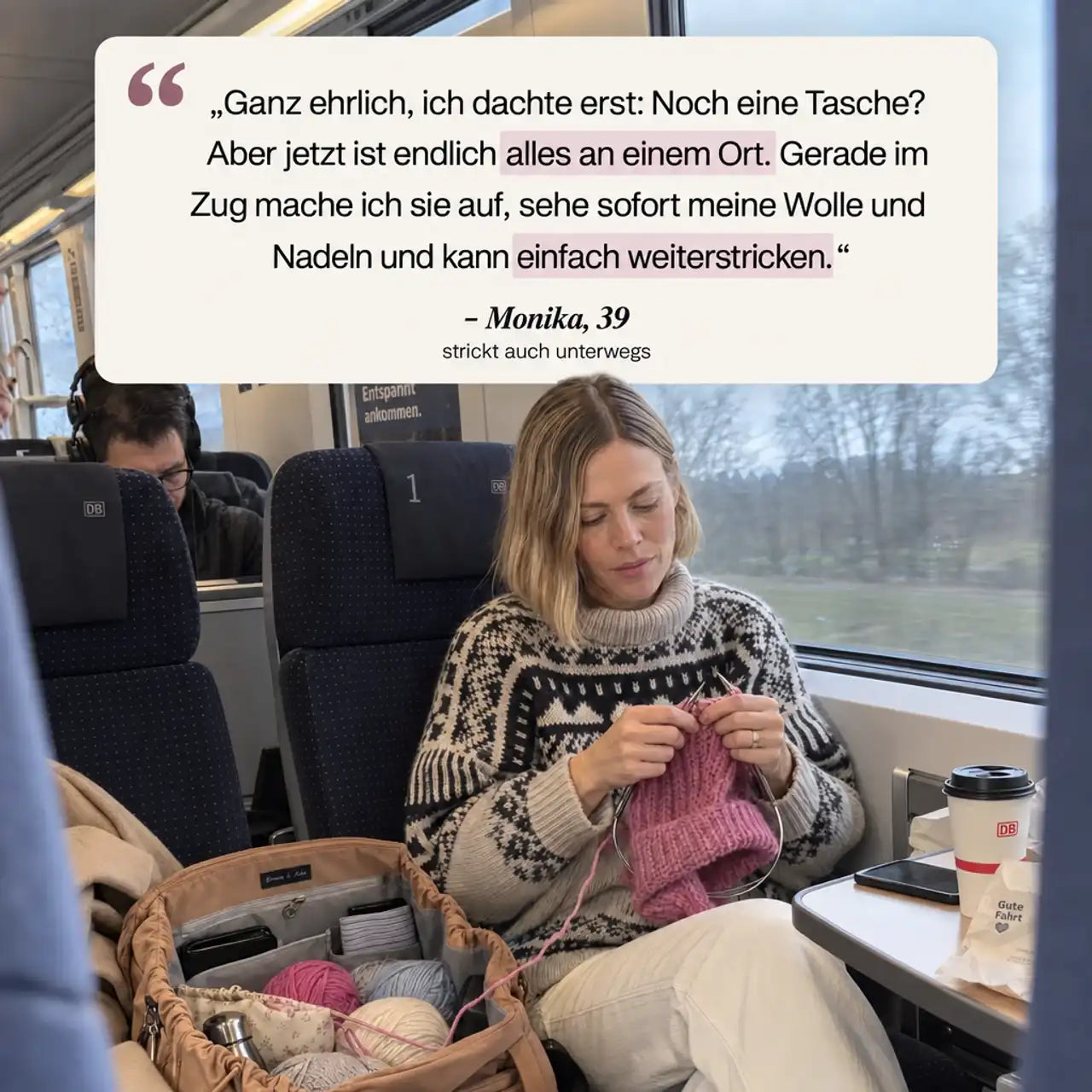 LUVEA® Alltags- & Projekttasche 2.0